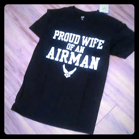 Tops - Proud Wife of an Airman